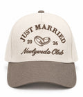 Just Married - Taupe Trucker Hat