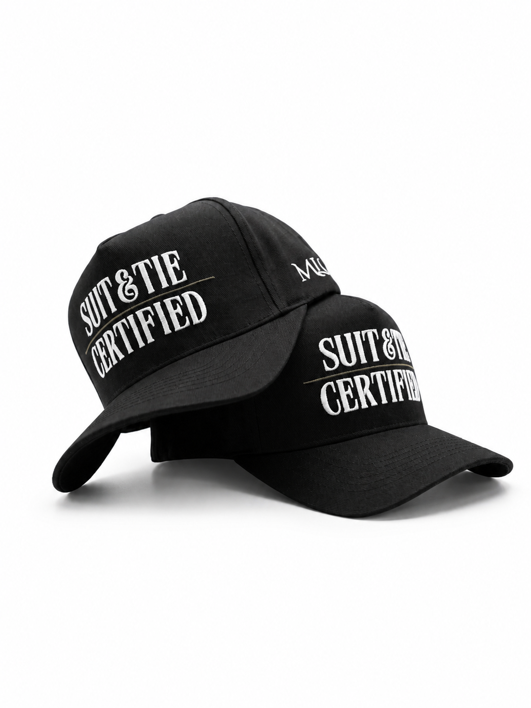 Suit & Tie Certified - Black Trucker Hat