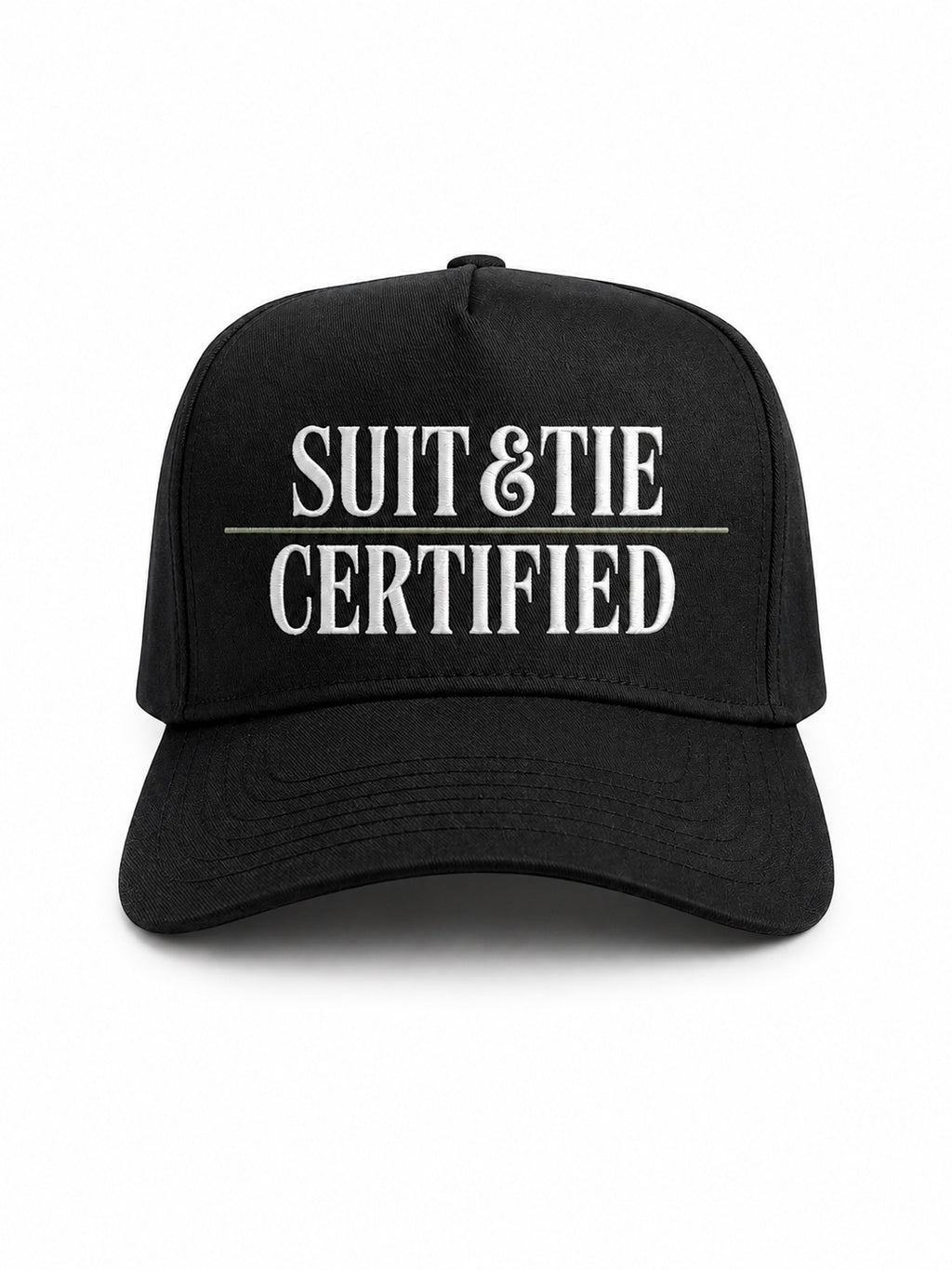 Suit & Tie Certified - Black Trucker Hat