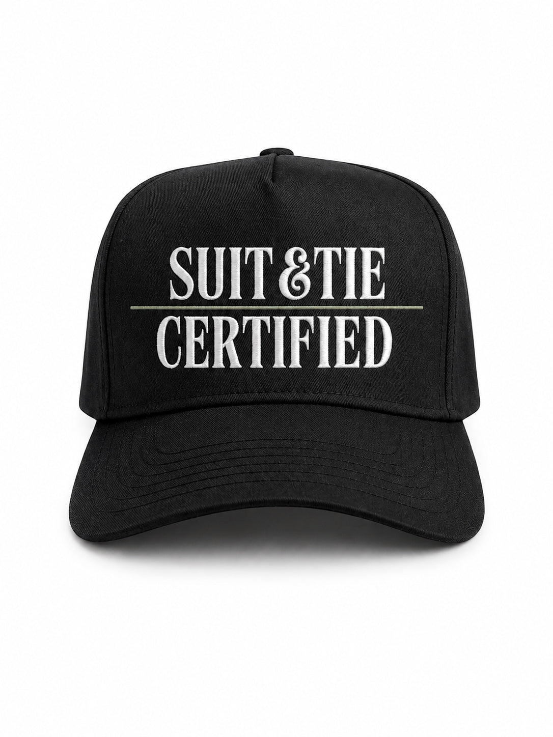 Suit & Tie Certified - Black Trucker Hat